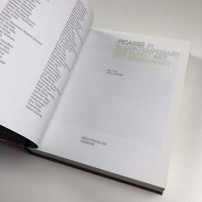 Picasso in Contemporary Art | Deichtorhallen, Hamburg | Editor Dirk Luckow 2015