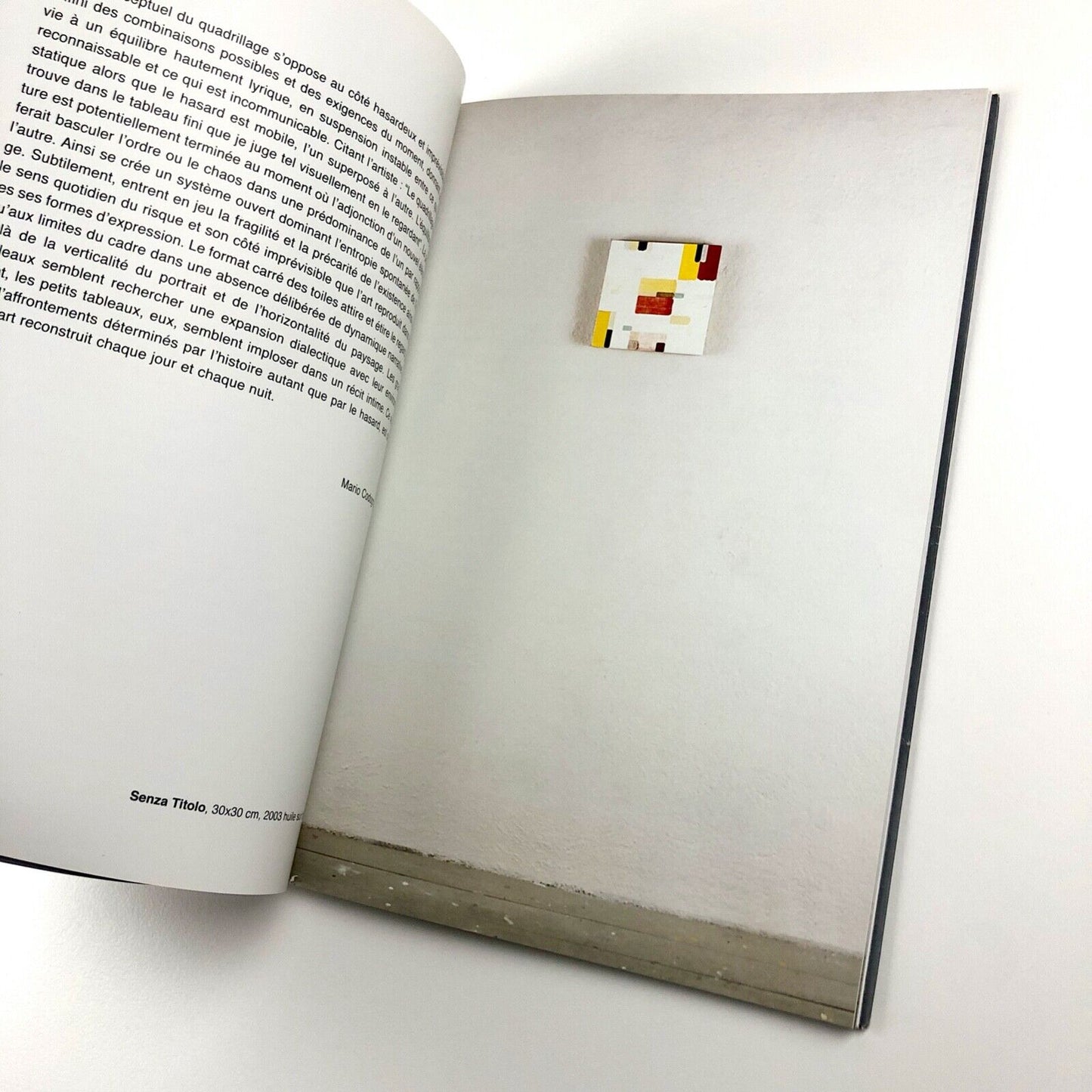 Roberto Caracciolo | Galerie Blancpain Stepczynski Geneva 2004 catalogue