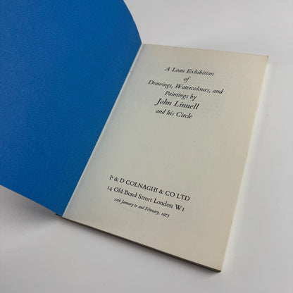 Drawings, Watercolours, and Paintings John Linnell and his Circle | Colnaghi 1973
