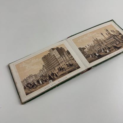Views of Brighton | T. Nelson & Sons. Small pictorial fold-out guide book c1870s