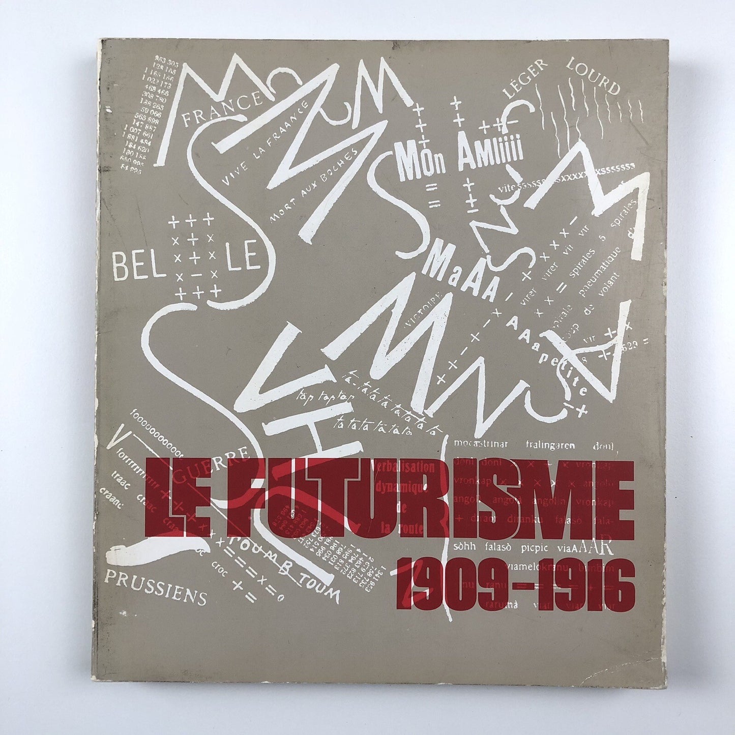 Le Futurisme 1909-1916 exhibition catalogue | Musée national d’art moderne 1973