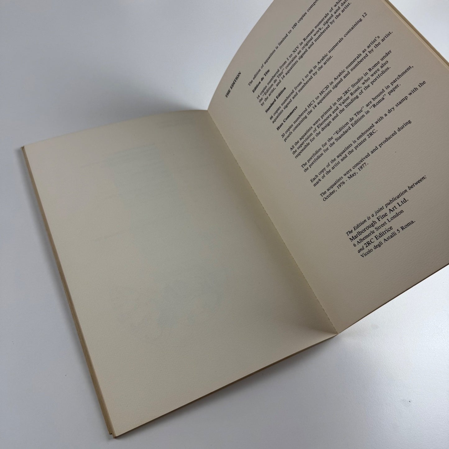 Sutherland "Bees" | Marlborough Fine Art and 2RC - Editrice, Rome June-July 1977