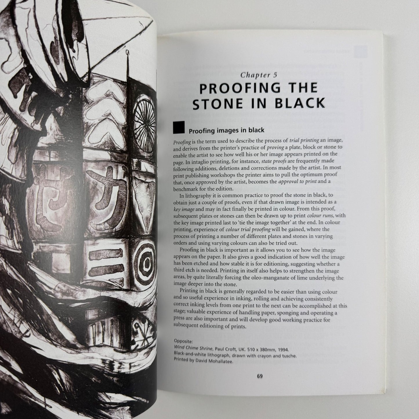 Stone Lithography by Paul Croft | A&C Black Printmaking Handbooks, 2001