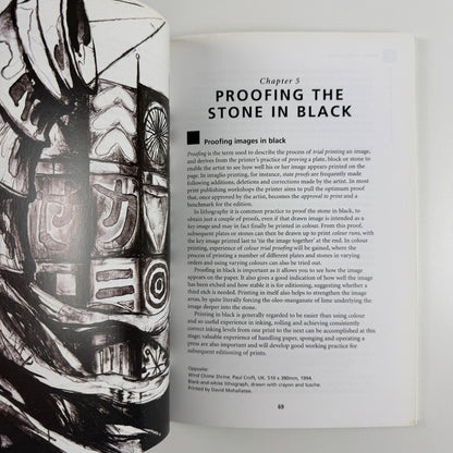 Stone Lithography by Paul Croft | A&C Black Printmaking Handbooks, 2001