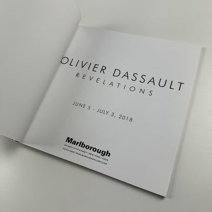 Olivier Dassault. Revelations | Marlborough New York | 2018 exhibition catalogue
