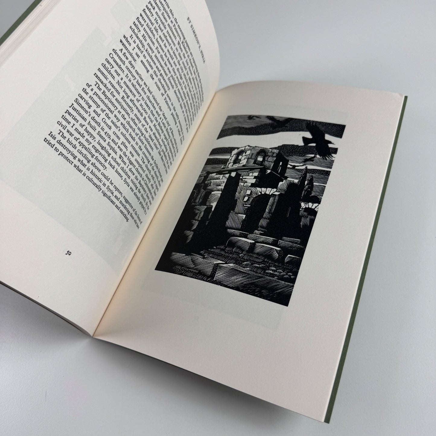 Light into Lemonwood. Wood engravings of mountains and monuments by Merlin Waterson, 2015