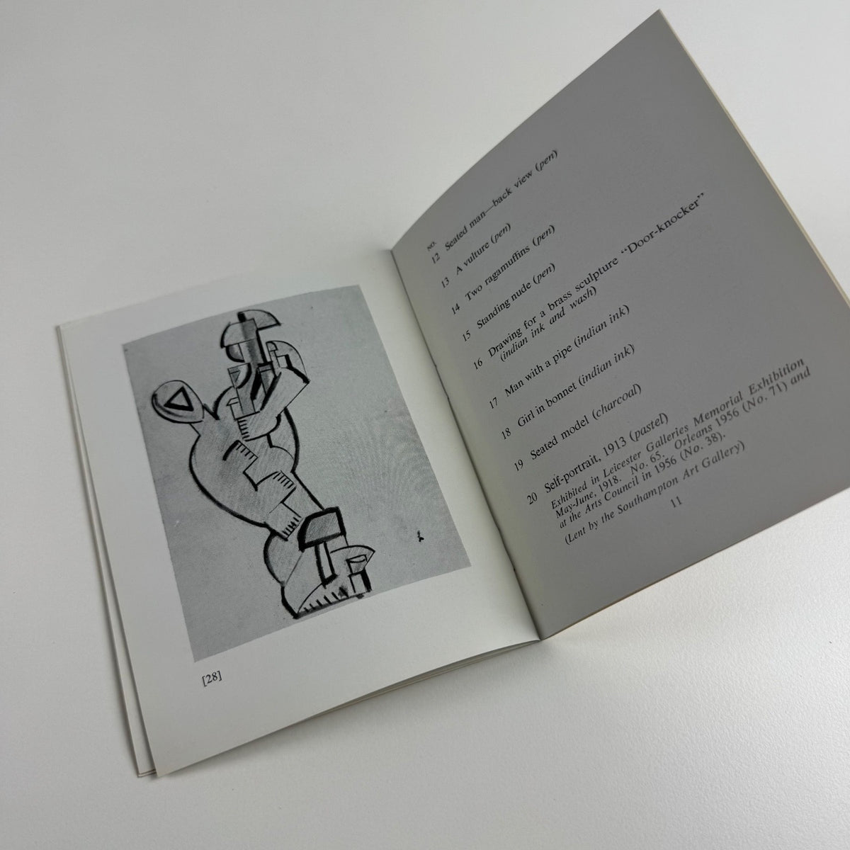 Drawings and Pastels by Henri Gaudier-Brzeska | Leicester Galleries, October 1962