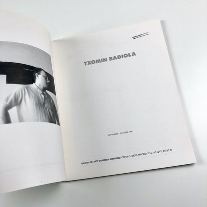 Txomin Badiola | Galeria De Arte Soledad Lorenzo, Madrid exhibition catalogue, 1987