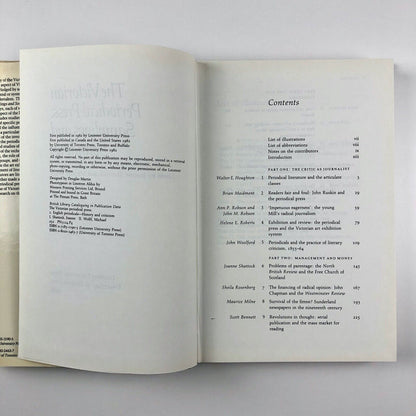 The Victorian Periodical Press: Samplings and Soundings | Shattock & Wolff, 1982