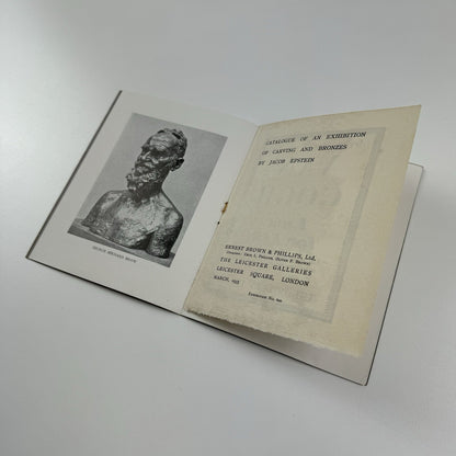Jacob Epstein – Leicester Galleries | Ernest Brown & Phillips, March-April 1935