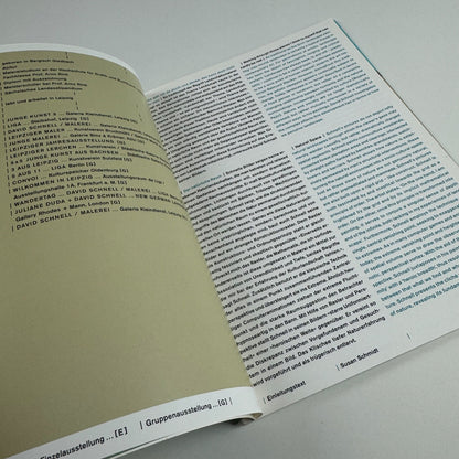 David Schnell | Galerie Kleindienst, Leipzig, 2002. Limited to 500 copies