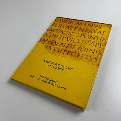 A history of the alphabet throughout the ages by David Diringer | Gresham Books 1983