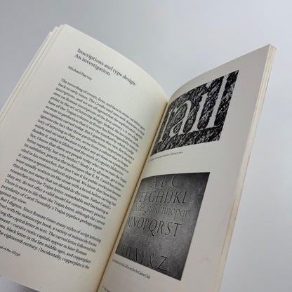 Type Journal Association A Journal of the Association Typographique Internationale ATypI Vol 2, No 1, 1998