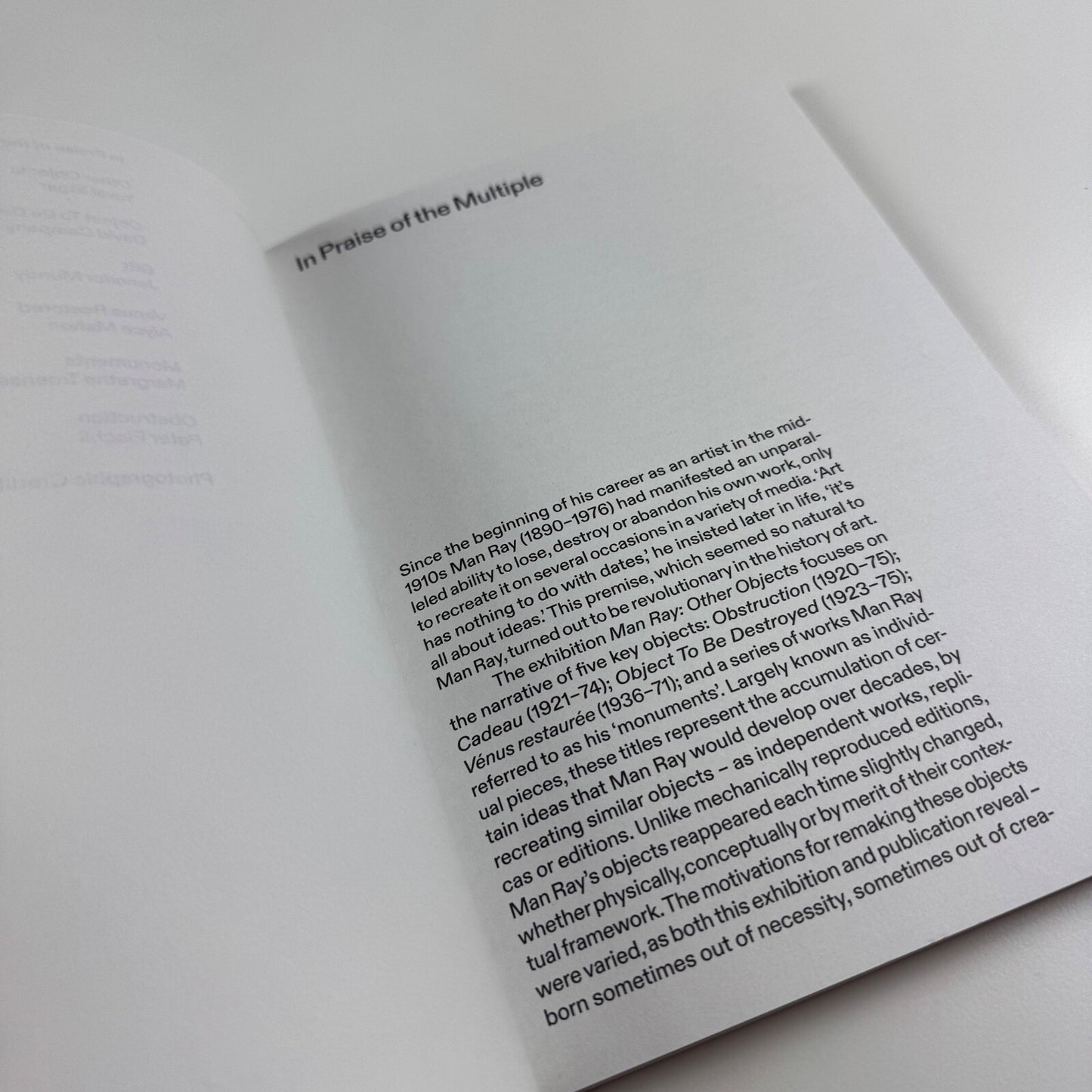 Man Ray: Other Objects | Luxembourg & Co, New York, 2023