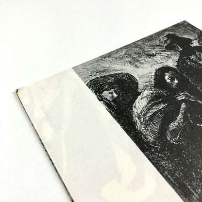 Warashauer Ghetto | Nieumarkt Amsterdam Stedelijk fold-out catalogue/poster 1961