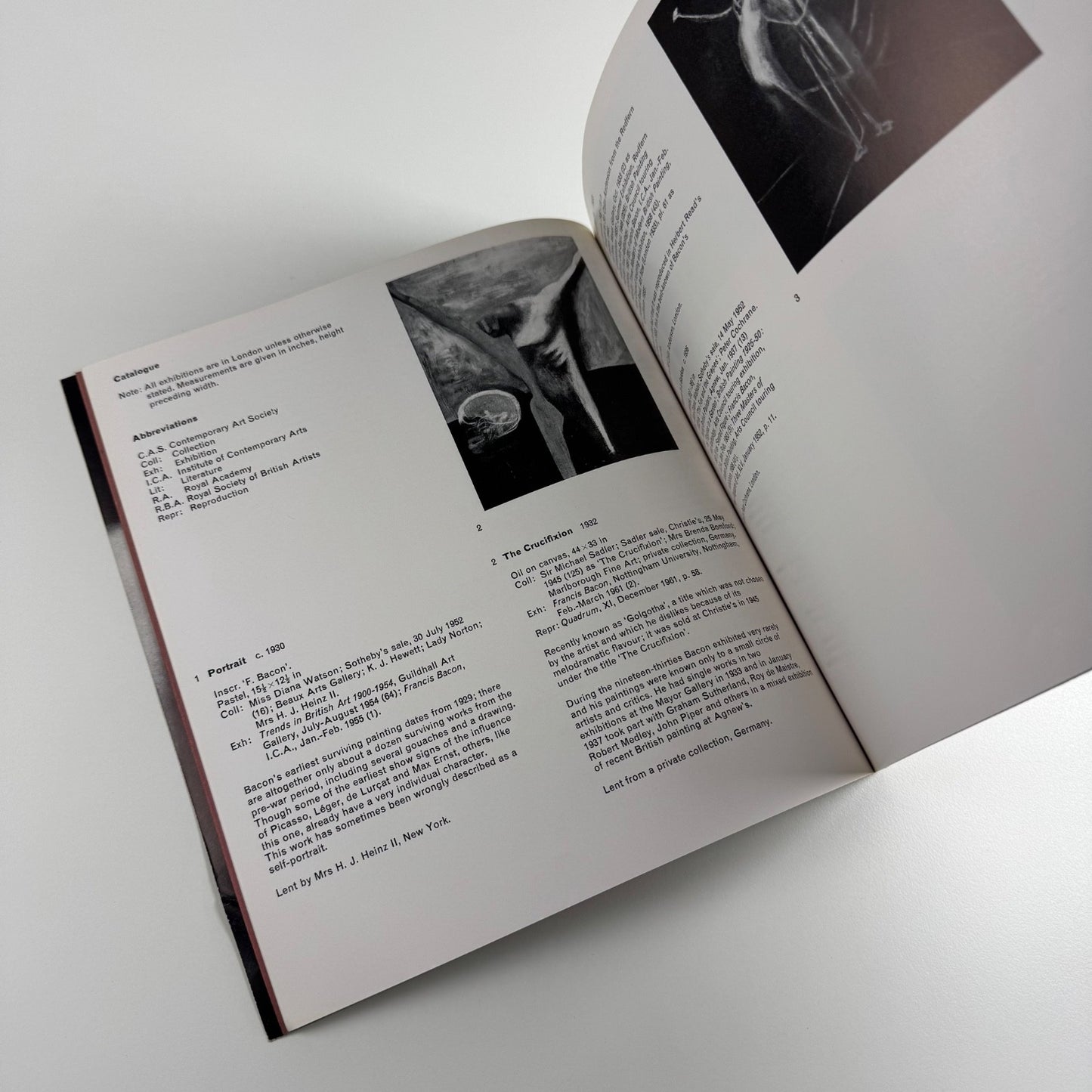 Francis Bacon | Tate Gallery May to July 1962 design Gordon House and press cuttings