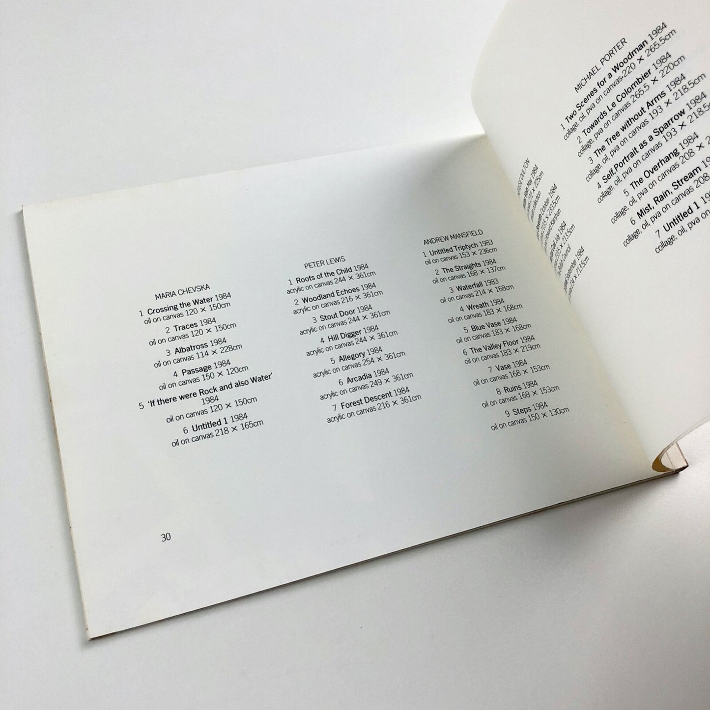 Landscape, Memory and Desire | Serpentine Galleries 1984/5 Andrew Mansfield et al