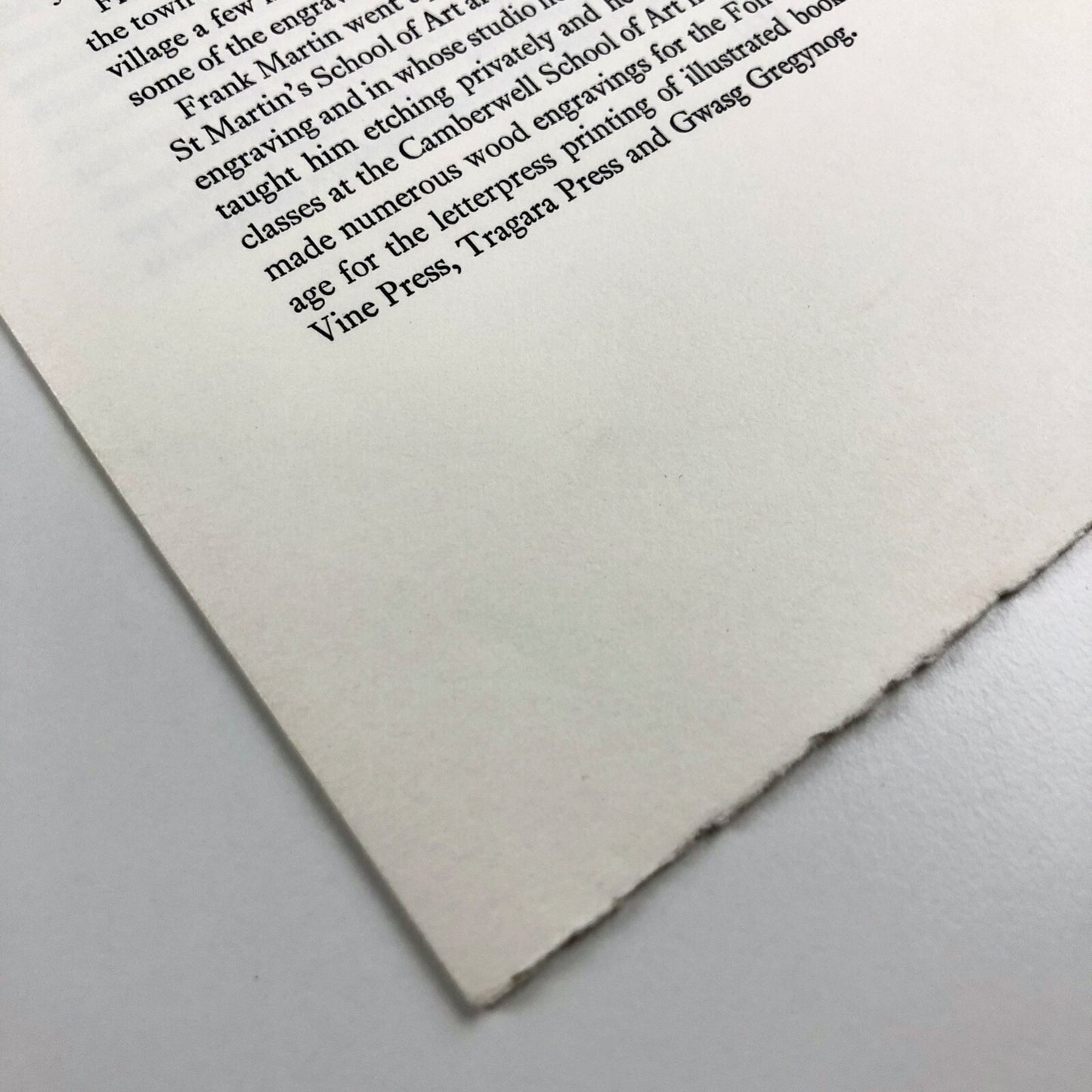 Prospectus for Newhaven Dieppe. Recollections and some History of the Town of Dieppe by Frank Martin with wood engravings by Frank Martin | The Previous Parrot Press c.1986