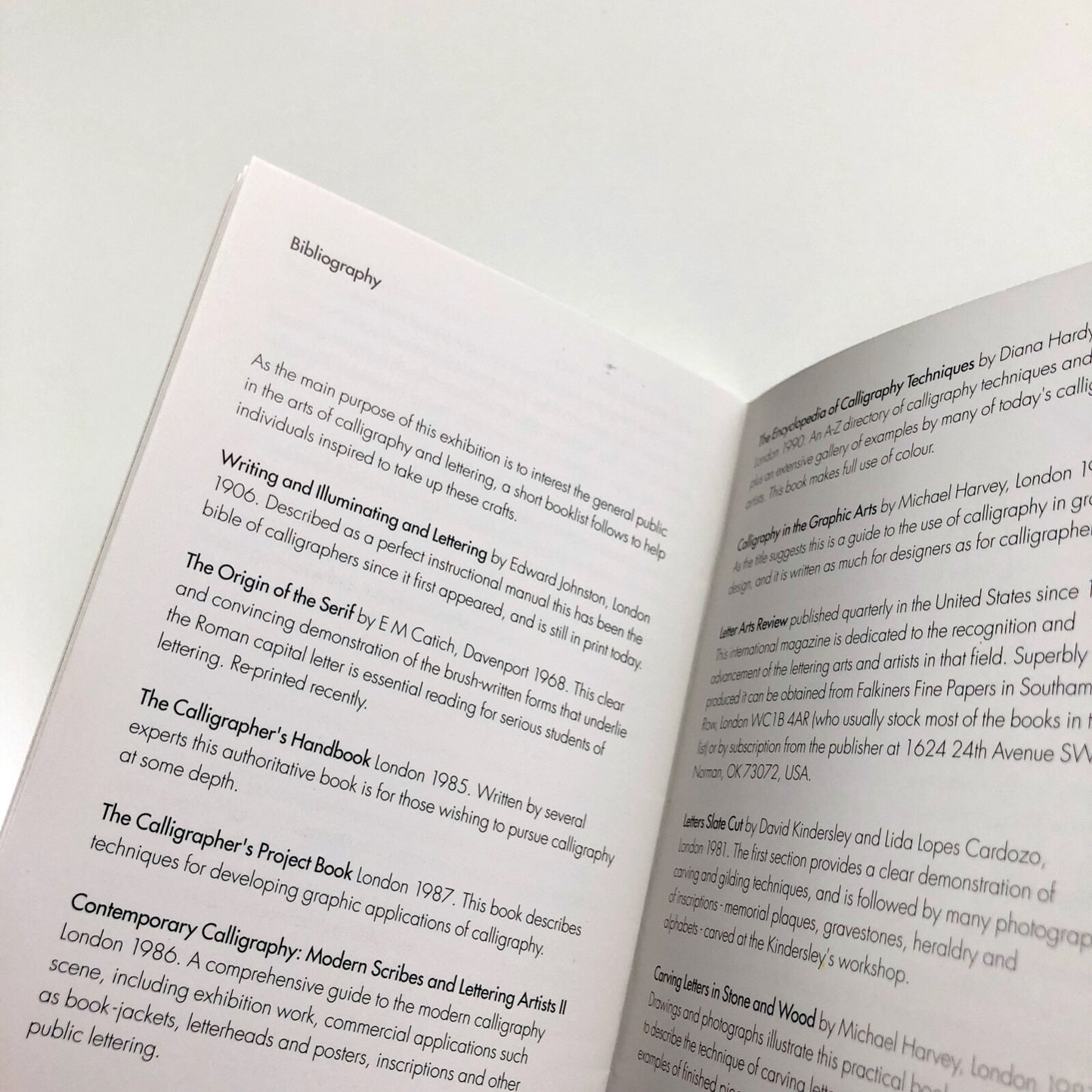 Visions and Revisions Calligraphy Arts Council Collection introduction by Michael Harvey