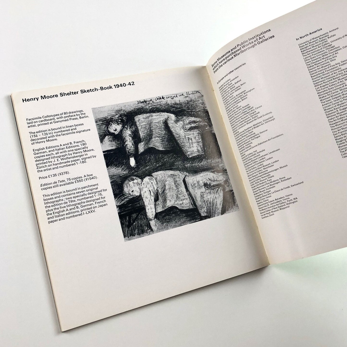 Recent Acquisitions | Marlborough Fine Art exhibition catalogue, 1967 | Design by Gordon House