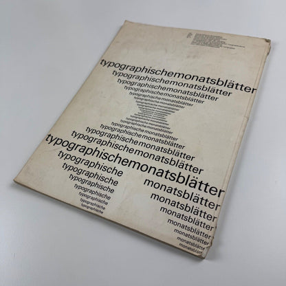 Typographische Monatsblätter. January 1961, No. 80