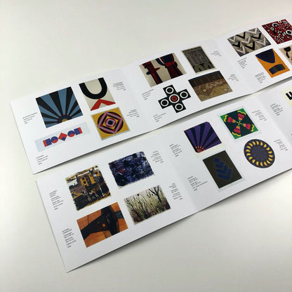Brian Rice – 2017 Prints / Paintings from the Artist's Archive | Two folded cards with price list, Belgrave Gallery, 2017