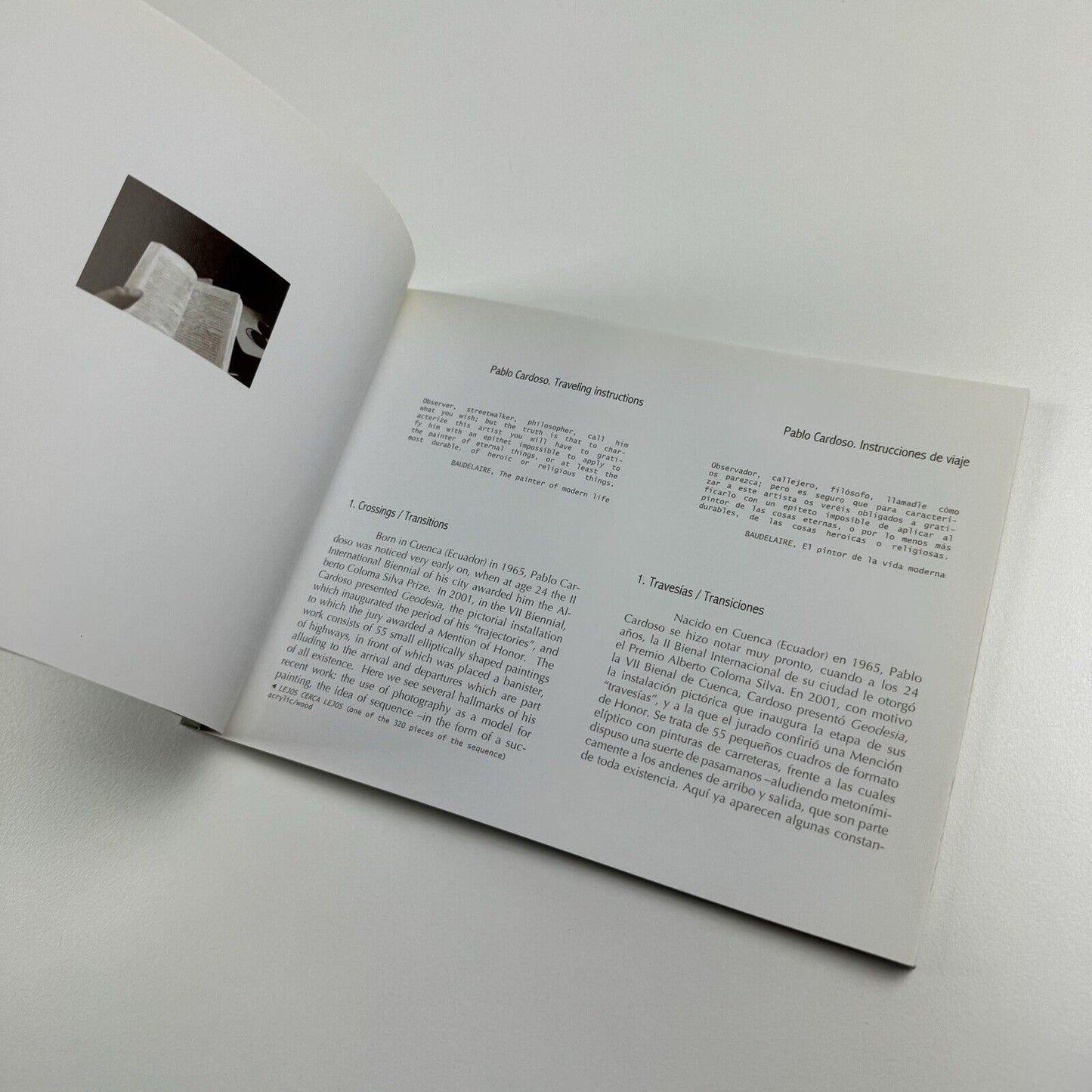Pablo Cardoso. Traveling Instructions | dpm Gallery USA and Ecuador, 2006
