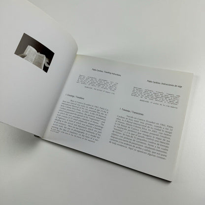 Pablo Cardoso. Traveling Instructions | dpm Gallery USA and Ecuador, 2006