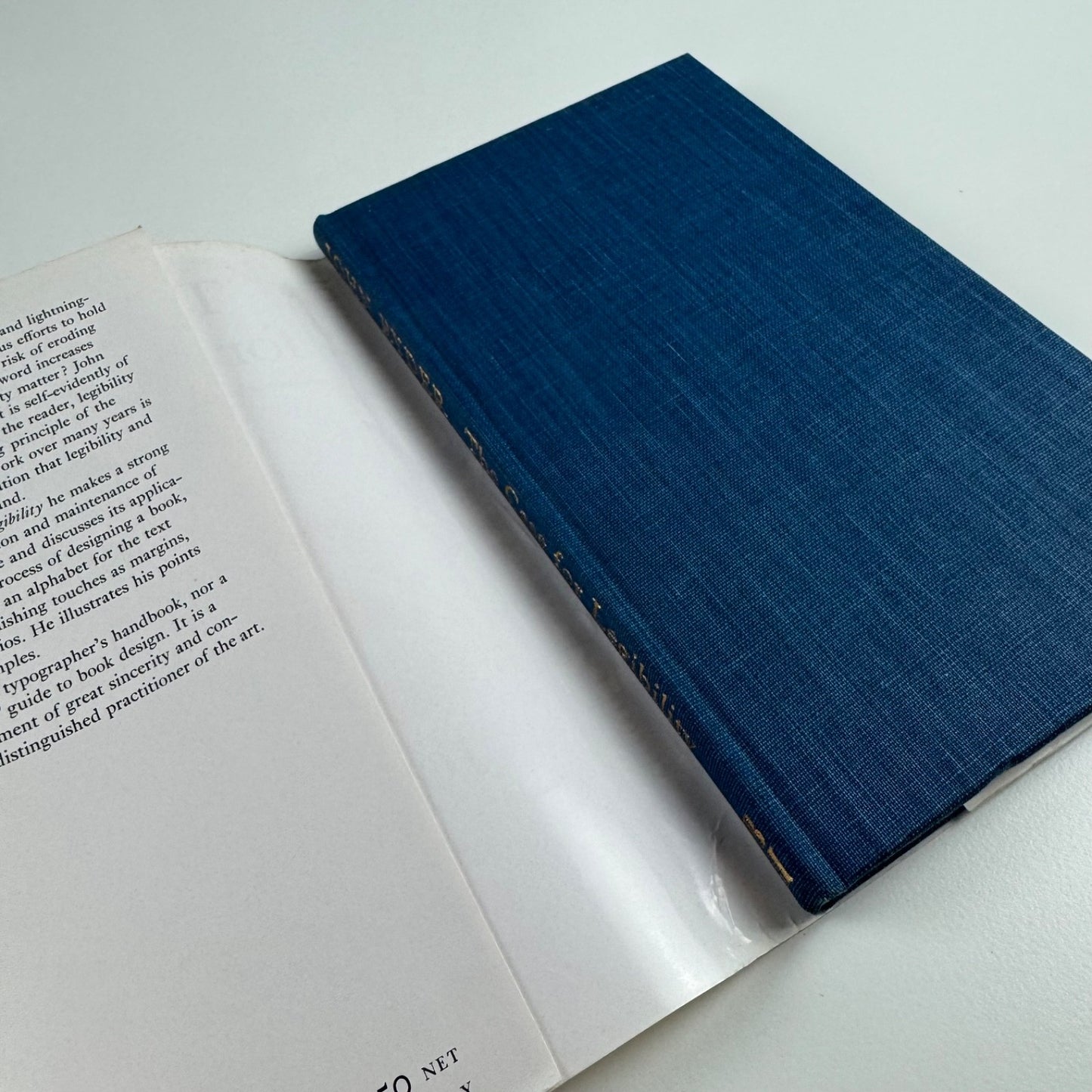 The Case for Legibility by John Ryder | The Bodley Head, 1979