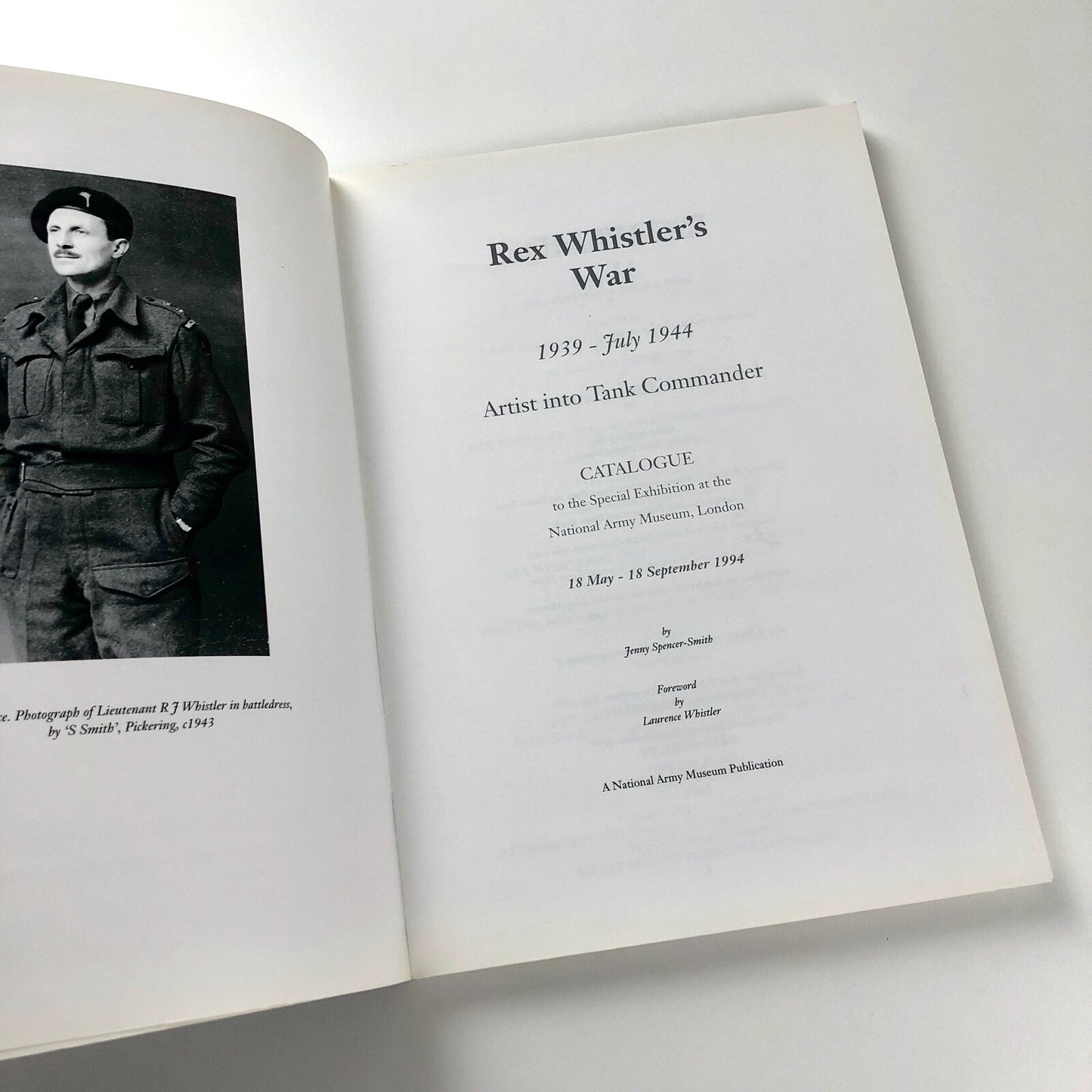 Rex Whistler's War – Artist Into Tank Commander | National Army Museum, 1994