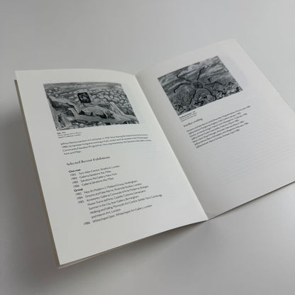 Leaflet for Jeffrey Dennis: Recent Paintings | New Gallery, 1986 text Stuart Morgan