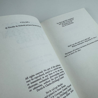 City of London Pubs by Timothy M. Richards & James Stevens Curl, 1973