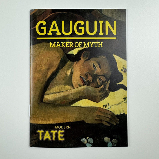 Pocket exhibition guide for Gauguin Maker of Myth | Tate Modern, 2010