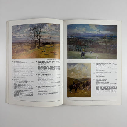 A Loan Exhibition Lionel Edwards 1878-1966 Alpine Gallery Leicestershire Museum, 1986