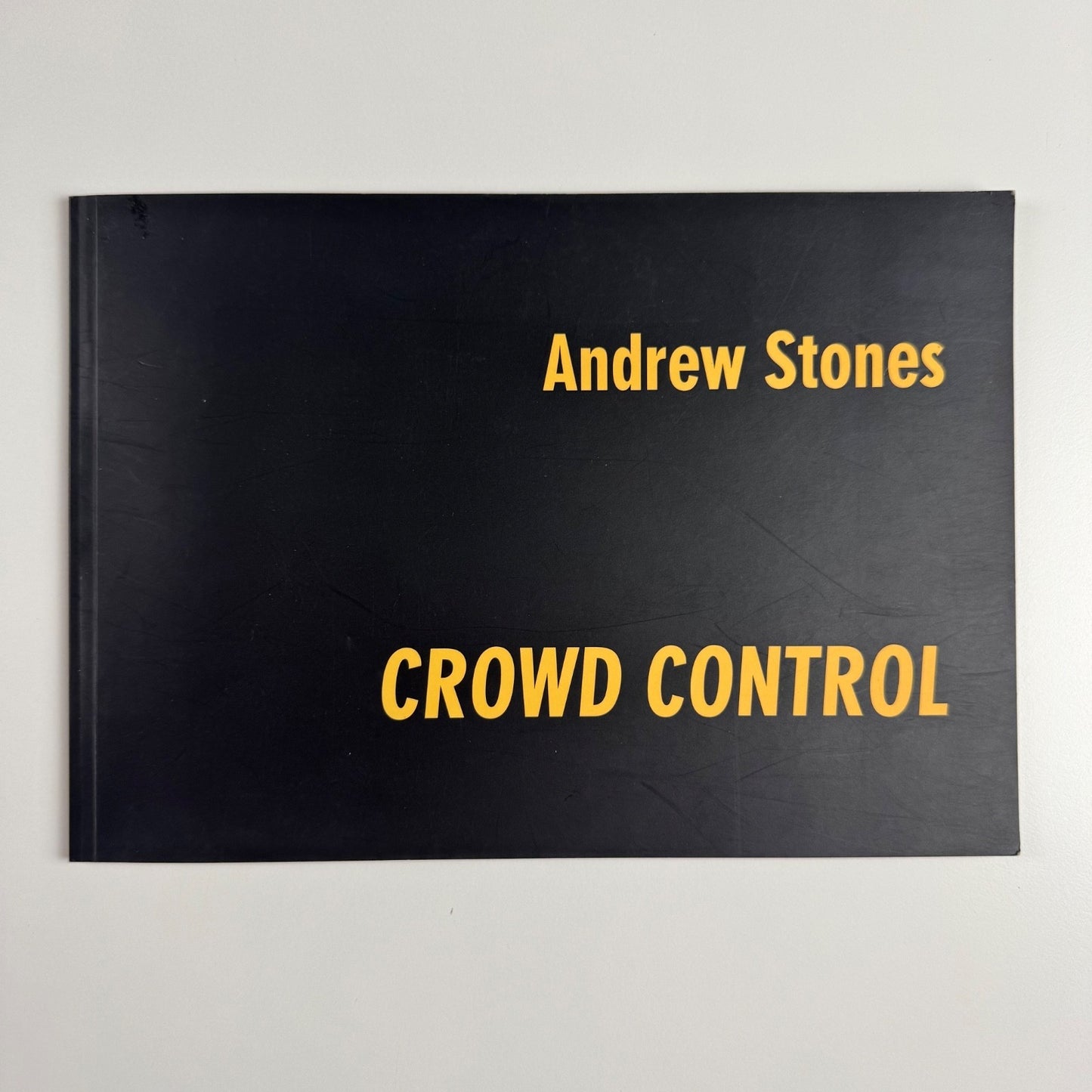Andrew Stones. Crowd Control | Site Gallery Sheffield, 1996