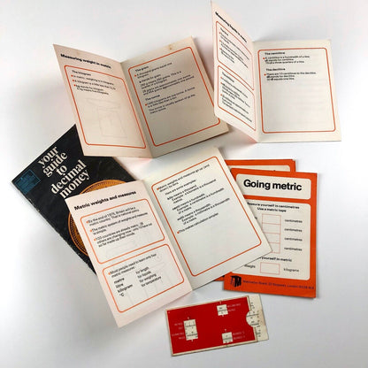 Your Guide to Decimal Money | Decimal Current Board / HMSO booklet/leaflets 1970
