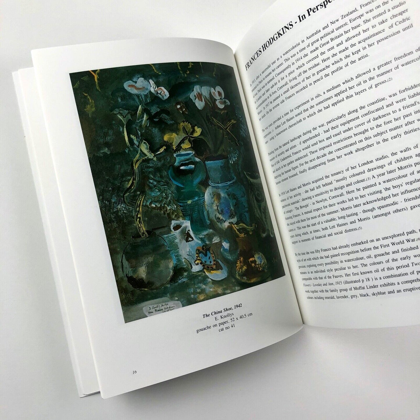 Frances Hodgkins. The Late Work | Minories, Towner etc exhibition catalogue, 1991