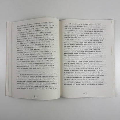 Creativity and Self Deception A symposium Welsh Arts Council 1980