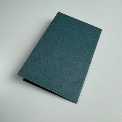 Tiny leaflet/card ‘The tempo of activity at the Adagio Press has changed’, undated, presumably connected with Leonard F. Bahr