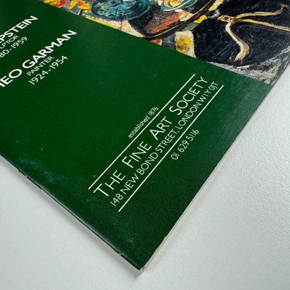 Father and Son Jacob Epstein sculptor, Theo Garman painter |The  Fine Art Society 1989