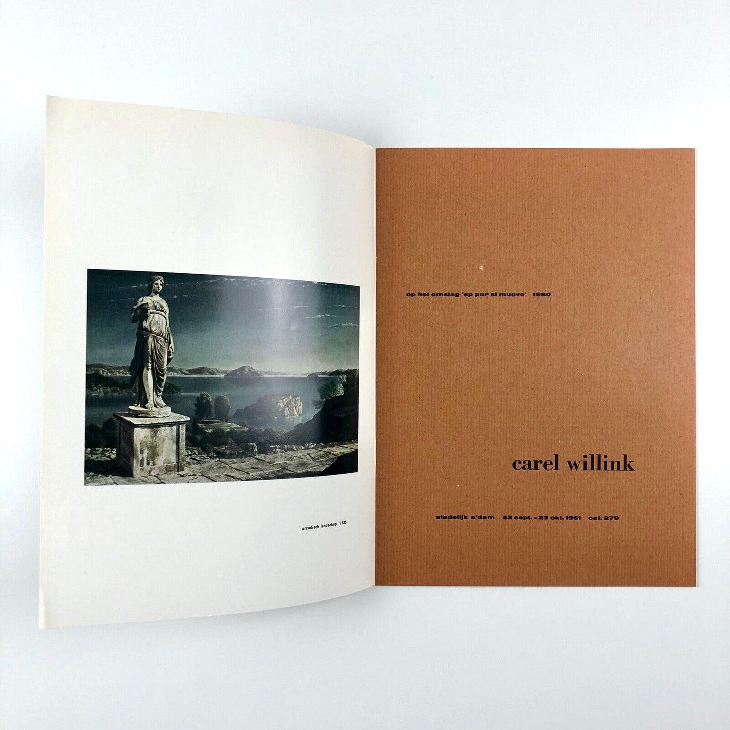 Carel Willink | Stedelijk Museum Amsterdam exhibition catalogue, 1961 | Cat. 279