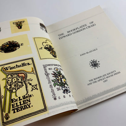 The Bookplates of Edward Gordon Craig by John Blatchly Bookplate Society 1997