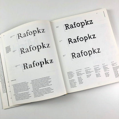 Typography: Macro + Microaesthetics by Willi Kunz | Verlag Niggli | 2000 edition