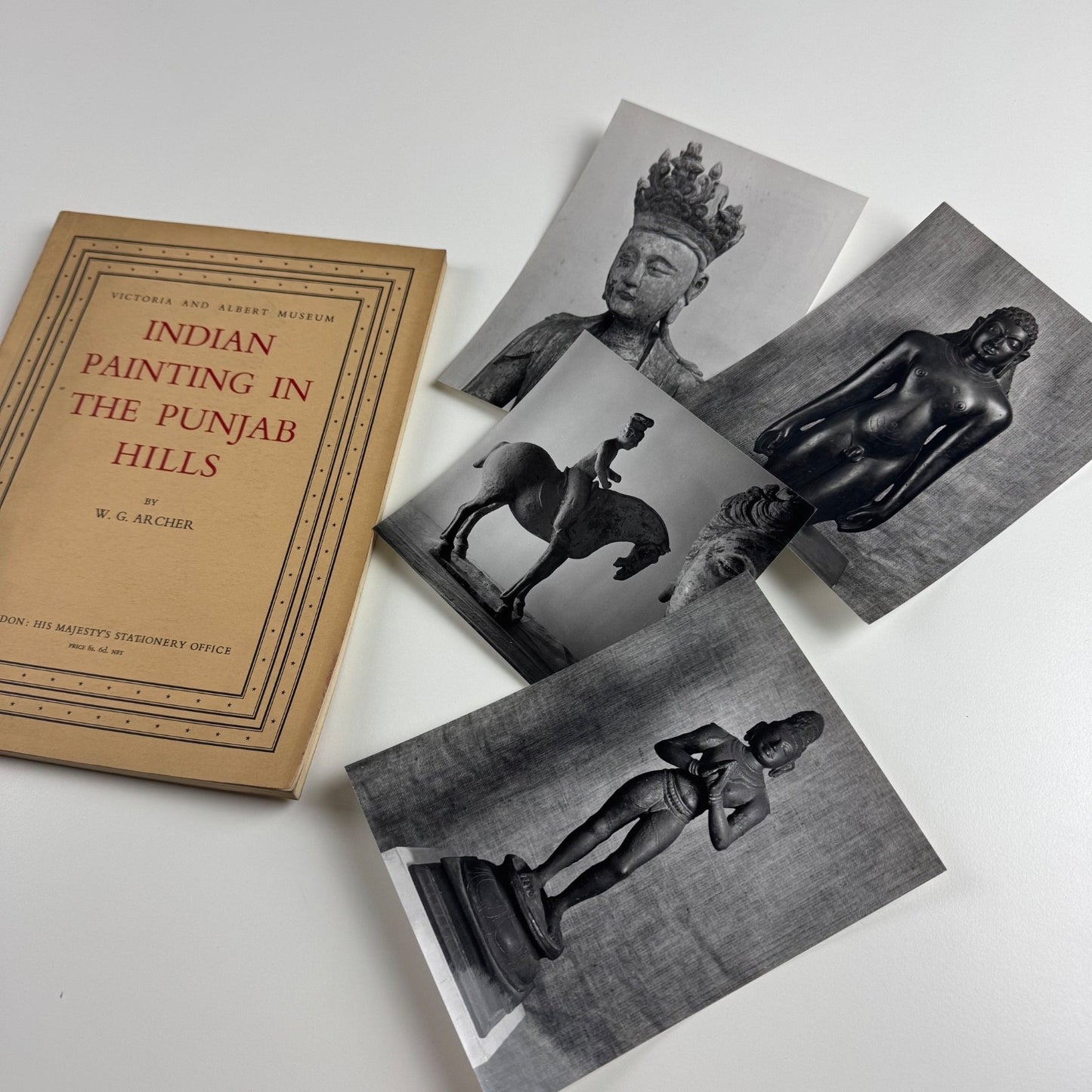 Indian Painting in the Punjab Hills by W.G. Archer V&A Monograph 4, HMSO, 1952
