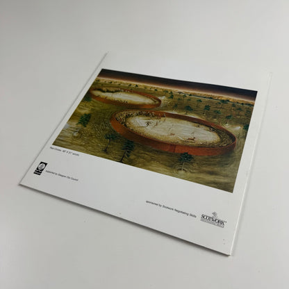 Folding card Peter Thomson new paintings | Compass Gallery 2002
