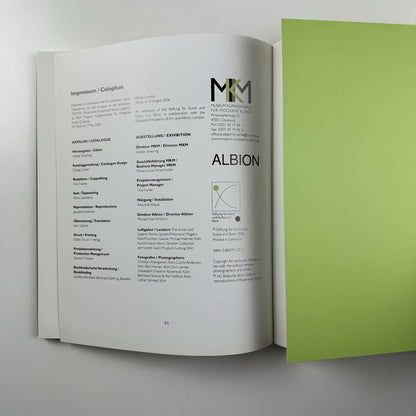 RO'MA - Rosemarie Trockel and Markus Lüpertz, 2006 Akademos exhibition catalogue