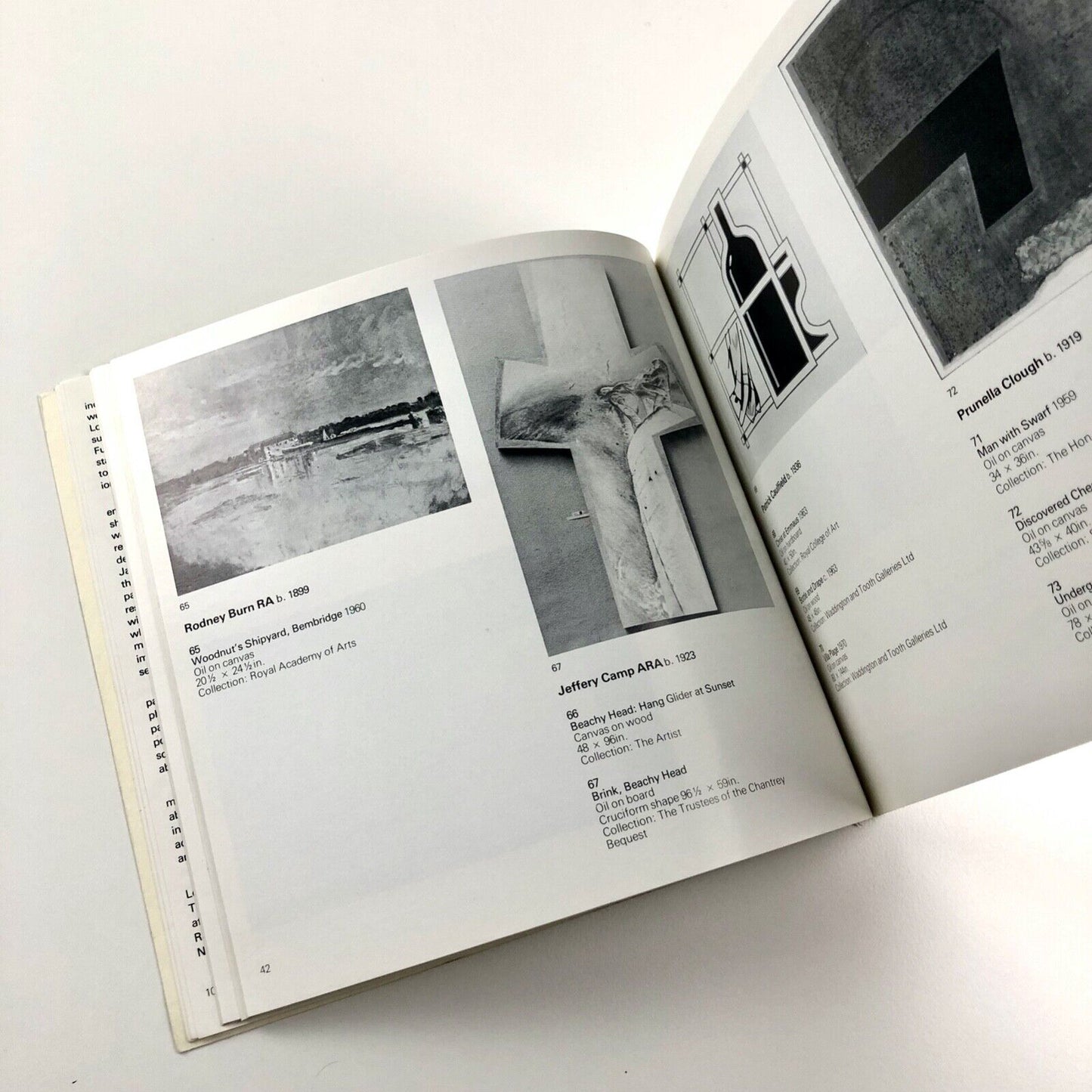 British Painting 1952-1977 Royal Academy of Arts | catalogue design by Gordon House