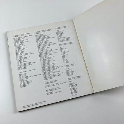 Ben Nicholson exhibition catalogue | Marlborough Fine Art, 1963