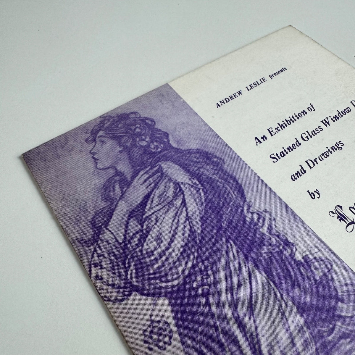 An Exhibition of Stained Glass Window Designs and Drawings by Louis Davis | Andrew Leslie Mason's Yard Gallery 1971