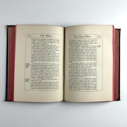 Old Bibles by J. R. Dore | Eyre and Spottiswoode | 2nd edition, 1888